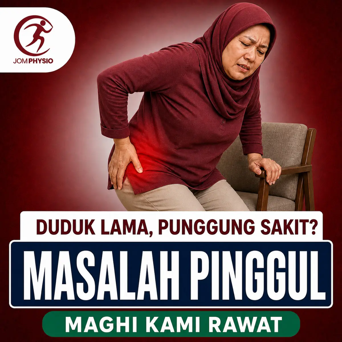 Poster JomPhysio masalah pinggul